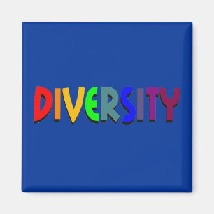 Diversity Square Magnet