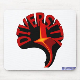 Diversity Swirling Star Mousepad