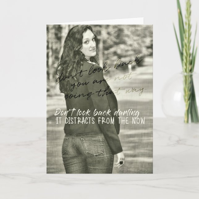 DIVERT ATTENTION Greeting Card (Front)