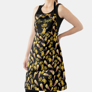 Diverted Banana With Ice Creams Apron