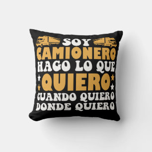 Divertido Soy Camionero Hago Lo Que Quiero Cushion
