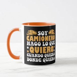 Divertido Soy Camionero Hago Lo Que Quiero Mug