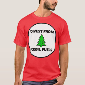 Divest From Fossil Fuels Renewable Energy T-Shirt