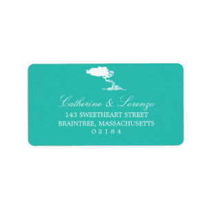Divi Divi Tree Aruba   Address Label