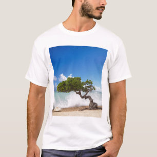 Divi Divi Tree, Eagle Beach, Aruba, Caribbean T-Shirt
