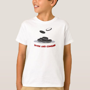 Divide and Conquer kids tee