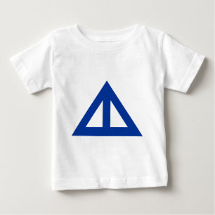 Divided Triangular Arrow Baby T-Shirt