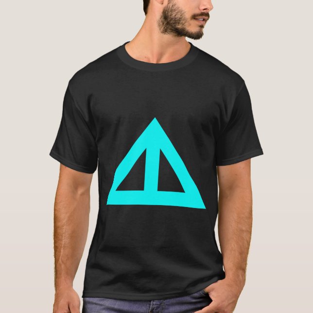 Divided Triangular Arrow T-Shirt (Front)
