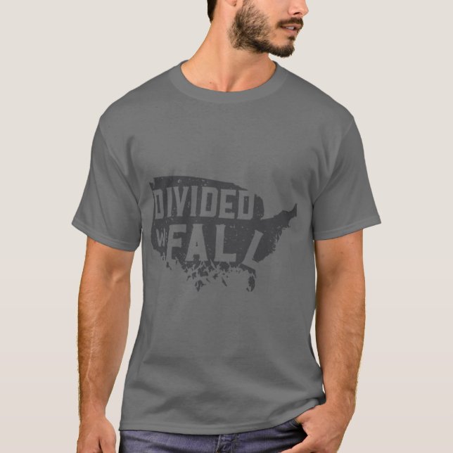 Divided We Fall T-Shirt (Front)