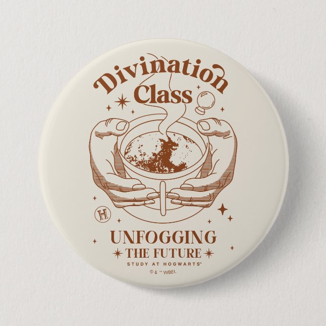 Divination Class - Unfogging The Future 7.5 Cm Round Badge (Front)