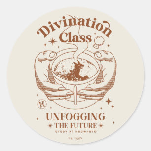 Divination Class - Unfogging The Future Classic Round Sticker