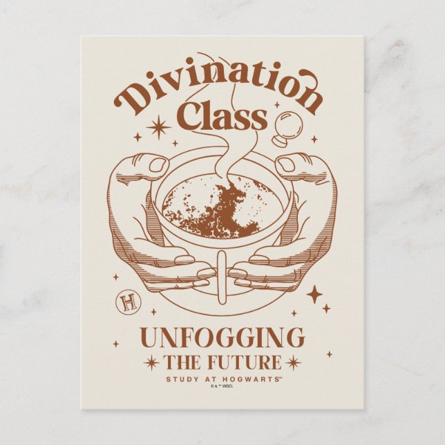 Divination Class - Unfogging The Future Postcard (Front)