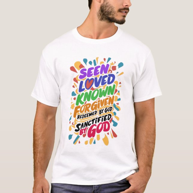 Divine Affirmation: Embracing Spiritual Identity T-Shirt (Front)