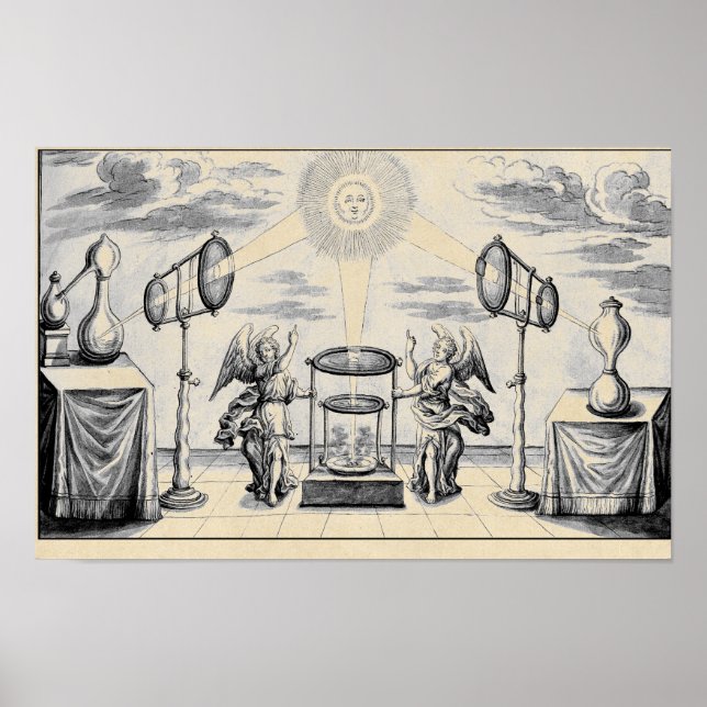 Divine Angels of Alchemy Poster (Front)