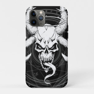 Divine Arcane Skull of Death Black iPhone 11 Pro Case