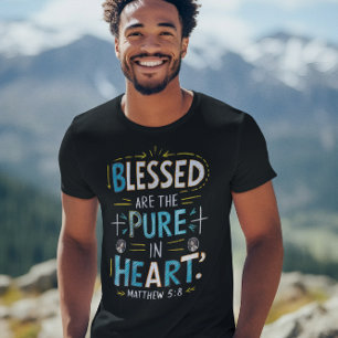 Divine Blessings: A Bible Verse Illumination T-Shirt