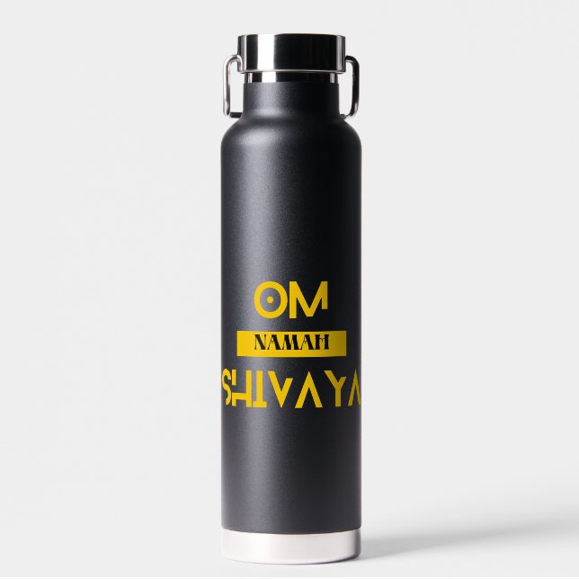 Divine Collection: Om Namah Shivaya Water Bottle (Front)