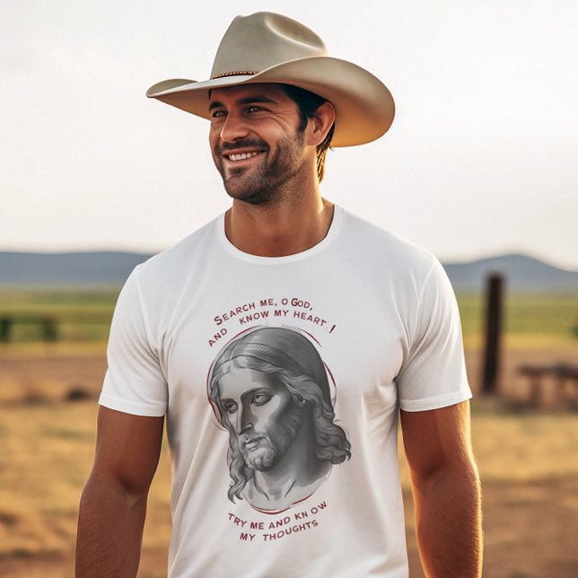 Divine Connection: Search Me, God T-Shirt (Creator Uploaded)