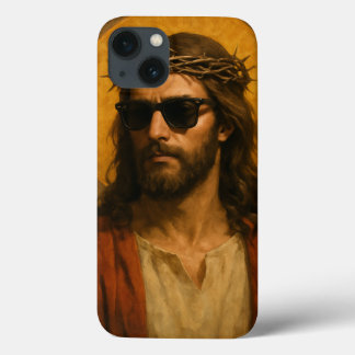 Divine Cool: Jesus in Modern Light iPhone 13 Case