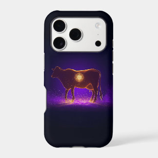 Divine Cow Silhouette | Govardhan Puja Spiritual