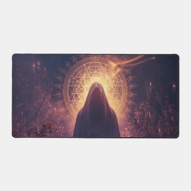 Divine Darkness – The Sacred Halloween Presence Desk Mat (Front)
