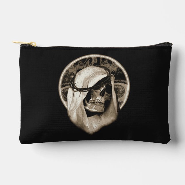 Divine Decay - Gothic Design Accessory Pouch (Front)