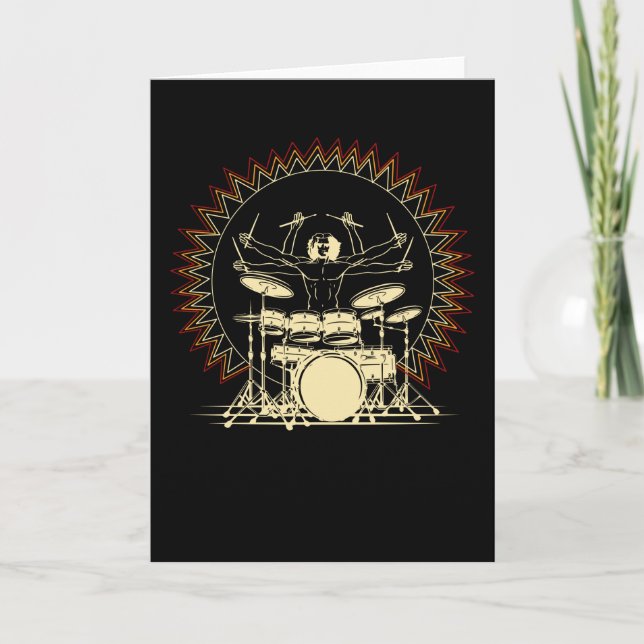 Divine Drummer Card (Front)