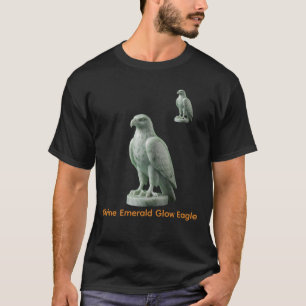 Divine Emerald Glow Eagle T-Shirt