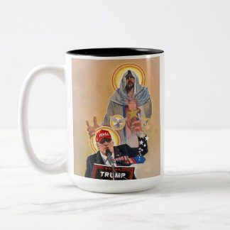 Divine Endorsement Two-Tone Coffee Mug