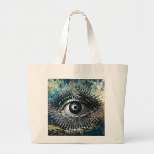Divine Eye Jumbo Tote Bag (Front)