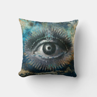 Divine Eye Throw Pillow