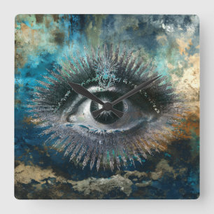 Divine Eye Wall Clock