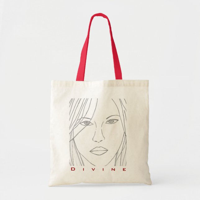 Divine Femine Tote Bag (Front)