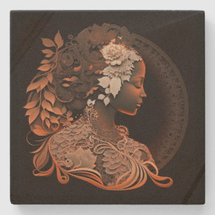 DIVINE FEMININE #1  TILE COASTER