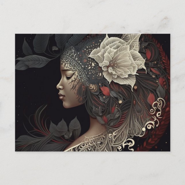 DIVINE FEMININE #2 POSTCARD (Front)