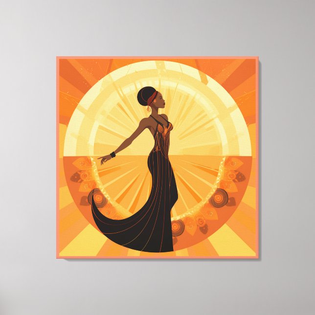 DIVINE FEMININE #5 CANVAS PRINT (Front)