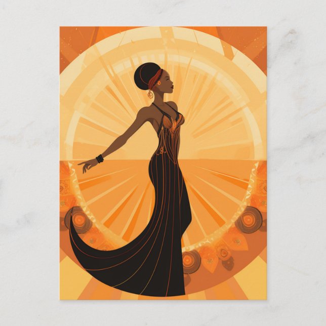 DIVINE FEMININE #5 POSTCARD (Front)