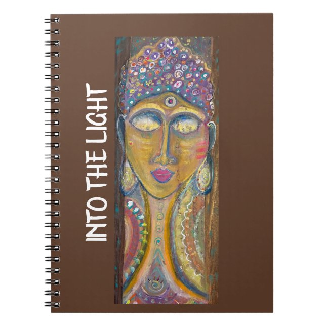 Divine Feminine Buddha Notebook (Front)