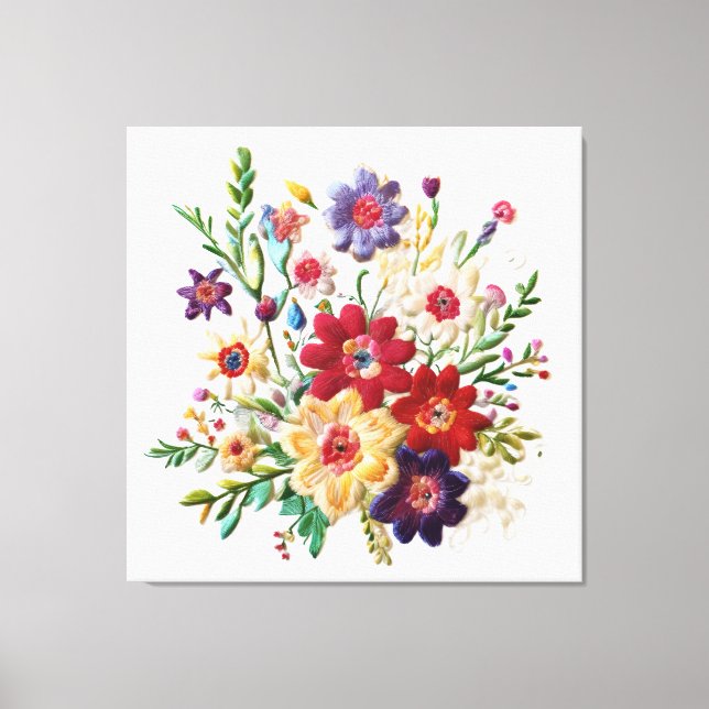 Divine Feminine Frequencies Sacred Geometry Art Canvas Print (Front)