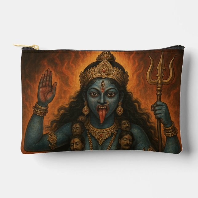 Divine Feminine Kali Goddess  Accessory Pouch (Front)