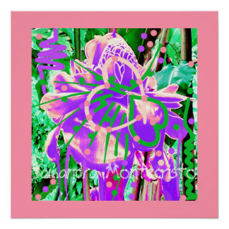 Divine Flower Great Love Glossy Poster