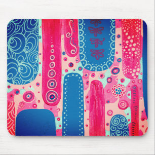 Divine Forms and Shapes Original Abstract Artwork Mouse Mat