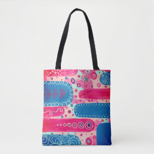Divine Forms and Shapes Original Abstract Artwork Tote Bag