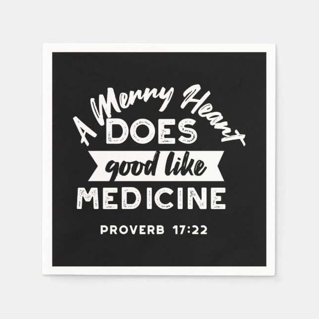 Divine Gratitude - 'Thank God for this Gift Napkin (Front)