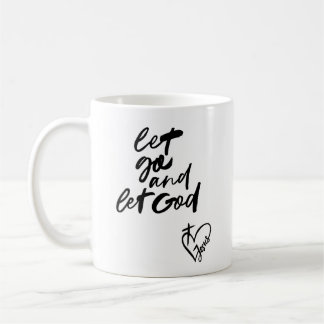"Divine Guidance: Let Go and Let God Coffee"  Coffee Mug