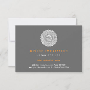 Divine Impression Orange Gift Certificate