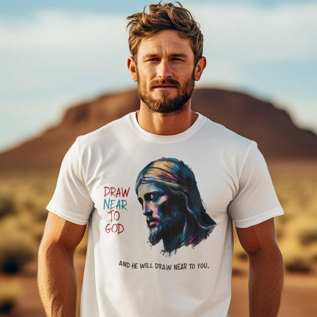 Divine Inspiration: Draw Near to God T-Shirt (Creator Uploaded)