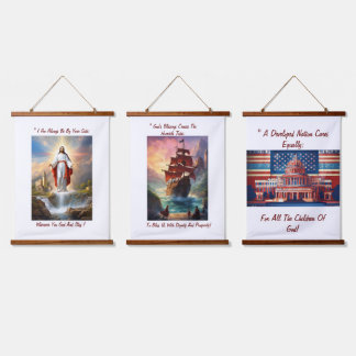 Divine Inspiration: God's Blessings Tapestry 