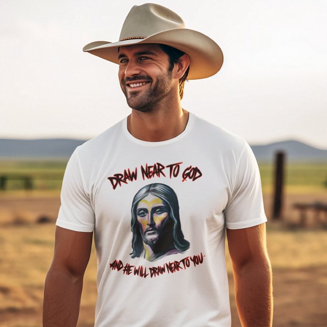 Divine Invitation: Draw Near to God T-Shirt (Creator Uploaded)