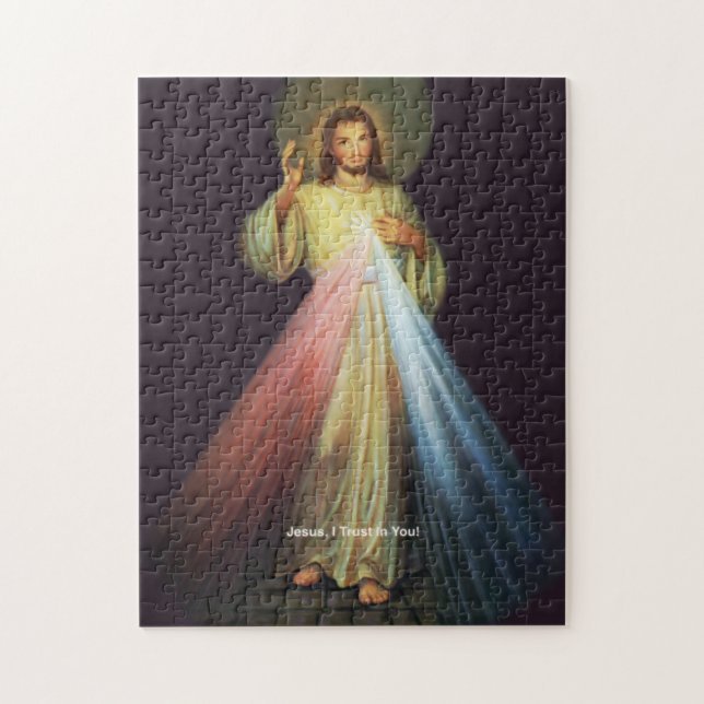 Divine Jesus of Mercy Puzzle (Vertical)